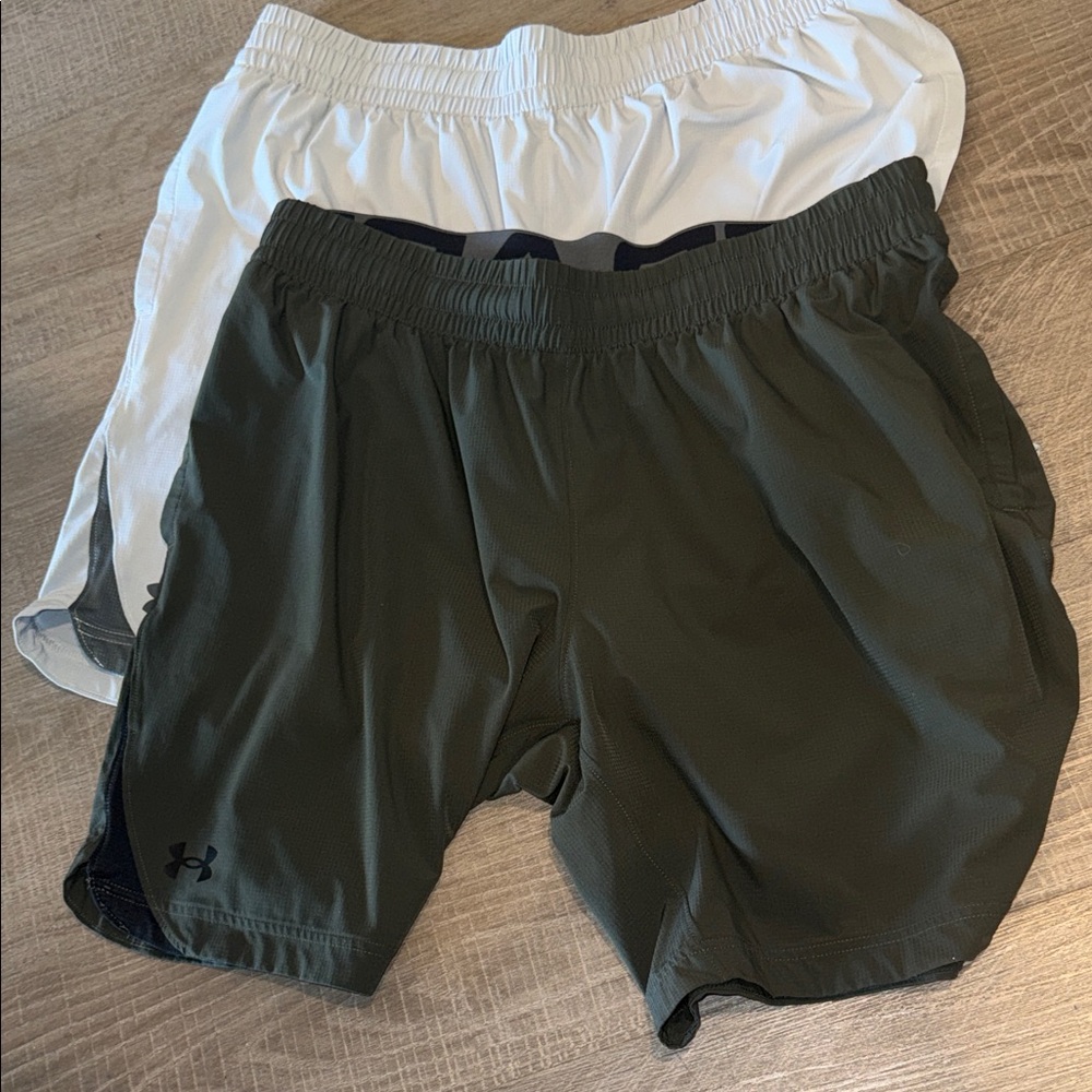 Under Armour Set of 2 Men’s Athletic Training Shorts - Size XL - Picture 8 of 11